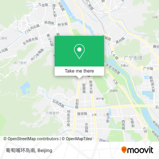 葡萄嘴环岛南 map