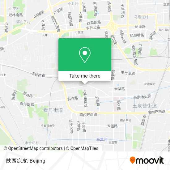 陕西凉皮 map
