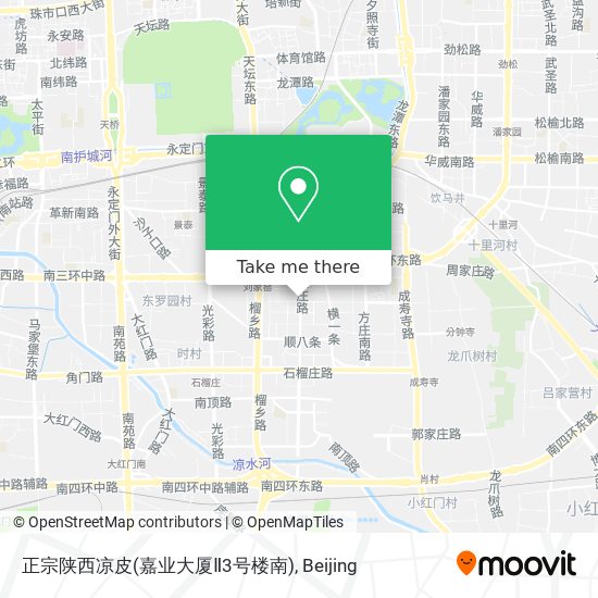 正宗陕西凉皮(嘉业大厦Ⅱ3号楼南) map
