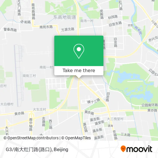 G3/南大红门路(路口) map
