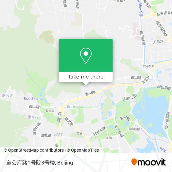 道公府路1号院3号楼 map
