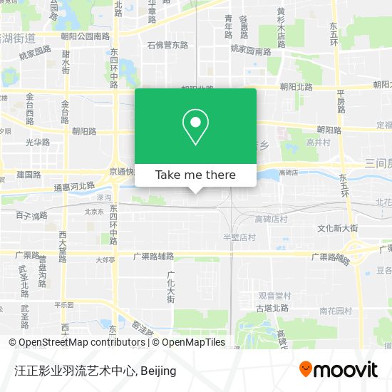 汪正影业羽流艺术中心 map