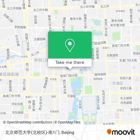 北京师范大学(北校区)-南1门 map