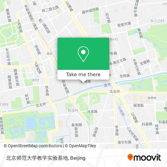北京师范大学教学实验基地 map