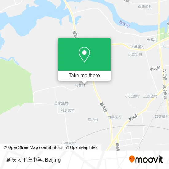 延庆太平庄中学 map