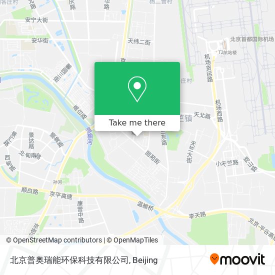 北京普奥瑞能环保科技有限公司 map
