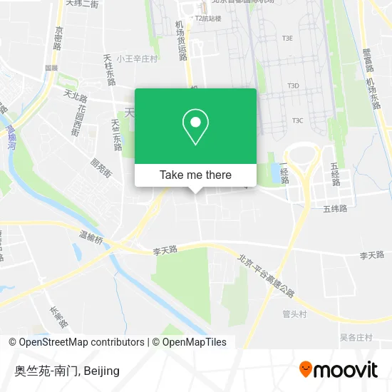 奥竺苑-南门 map