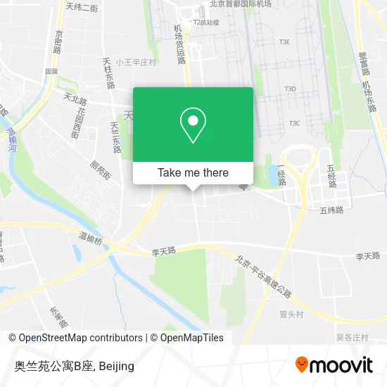 奥竺苑公寓B座 map