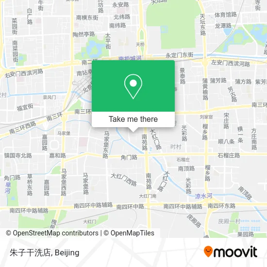 朱子干洗店 map