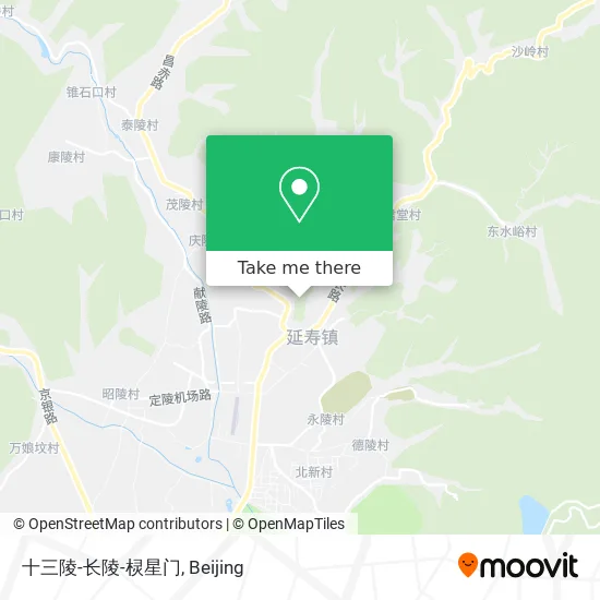 十三陵-长陵-棂星门 map