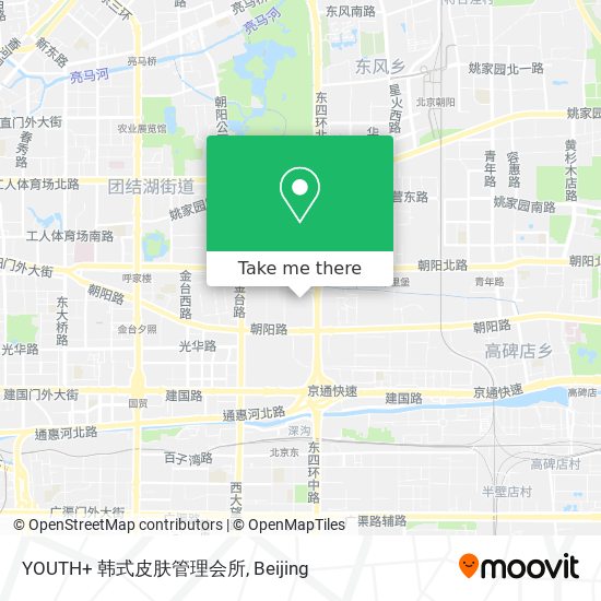 YOUTH+ 韩式皮肤管理会所 map