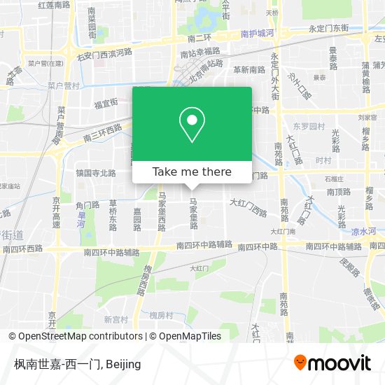 枫南世嘉-西一门 map