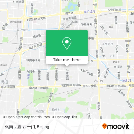 枫南世嘉-西一门 map