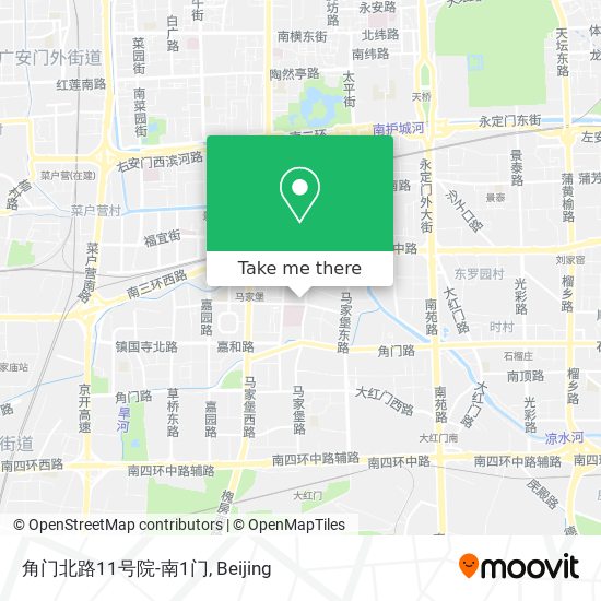 角门北路11号院-南1门 map