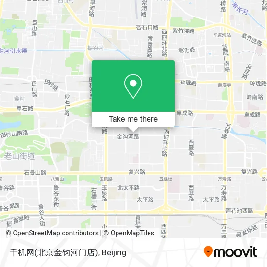 千机网(北京金钩河门店) map