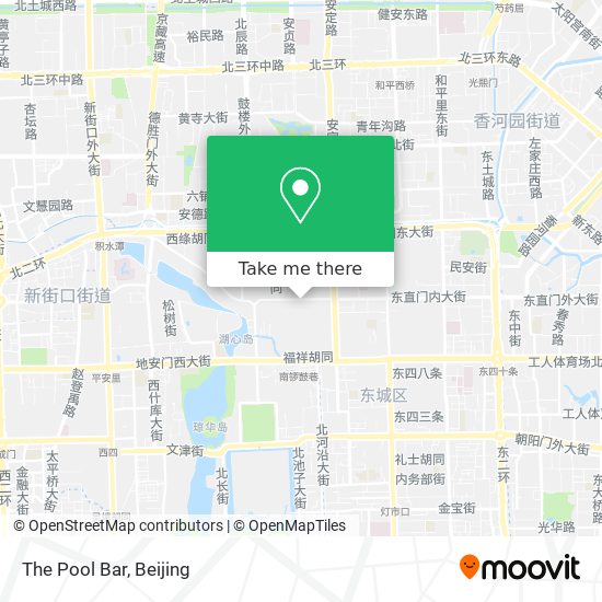 The Pool Bar map