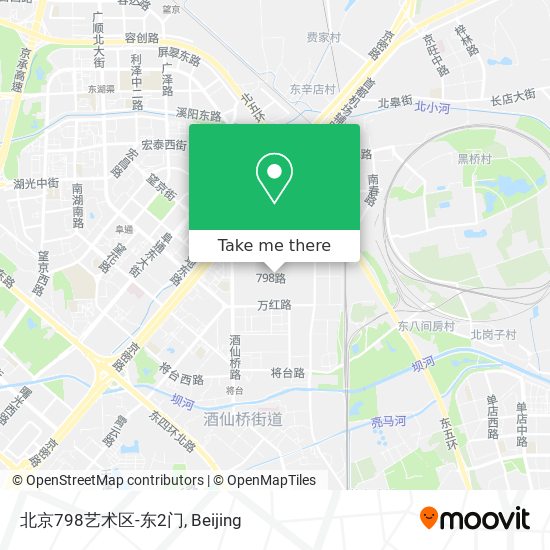北京798艺术区-东2门 map
