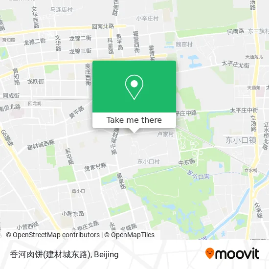 香河肉饼(建材城东路) map