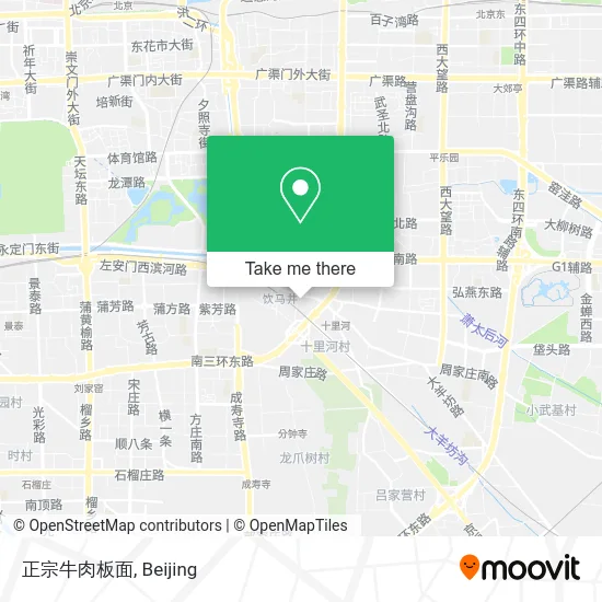 正宗牛肉板面 map