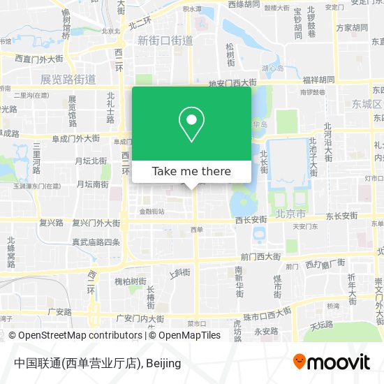 中国联通(西单营业厅店) map