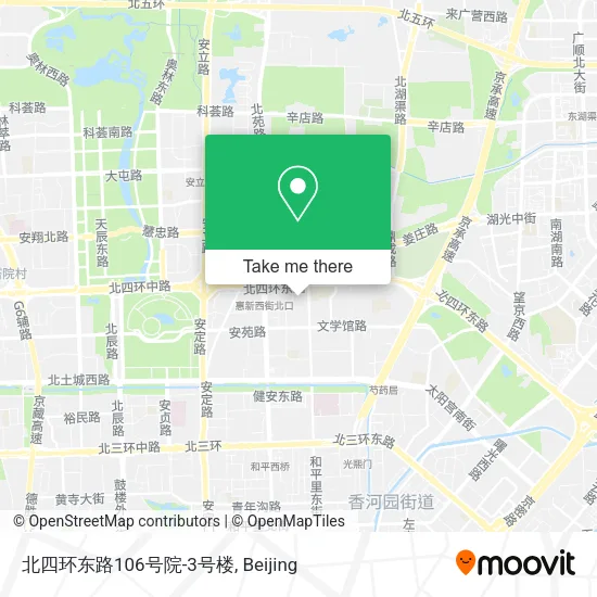 北四环东路106号院-3号楼 map