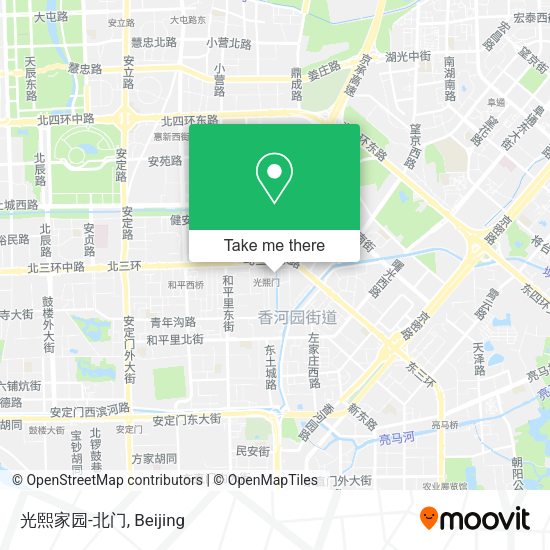 光熙家园-北门 map