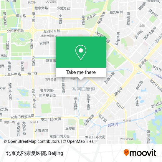 北京光熙康复医院 map