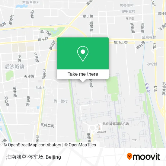 海南航空-停车场 map
