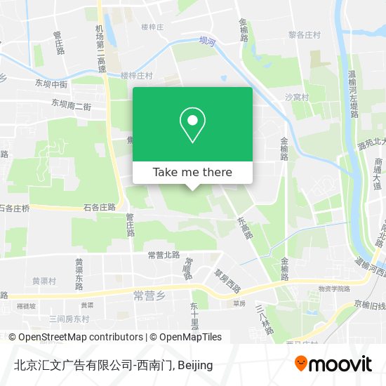 北京汇文广告有限公司-西南门 map