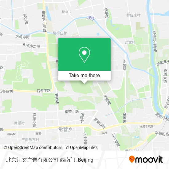 北京汇文广告有限公司-西南门 map