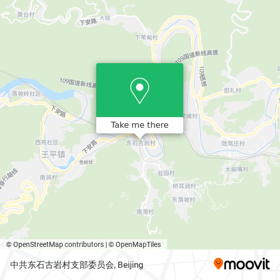 中共东石古岩村支部委员会 map