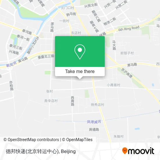 德邦快递(北京转运中心) map