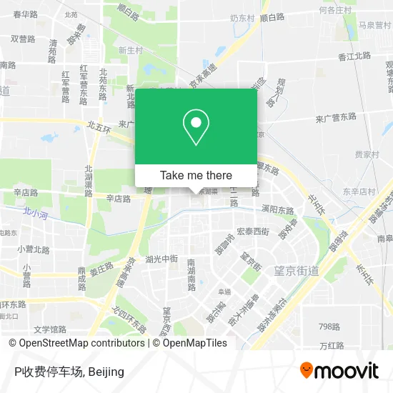 P收费停车场 map