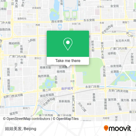 姐姐美发 map