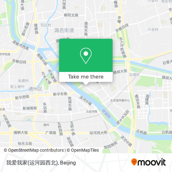 我爱我家(运河园西北) map