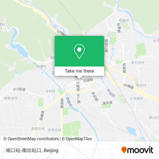 南口站-南出站口 map