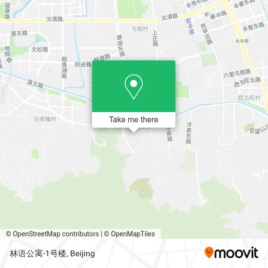 林语公寓-1号楼 map