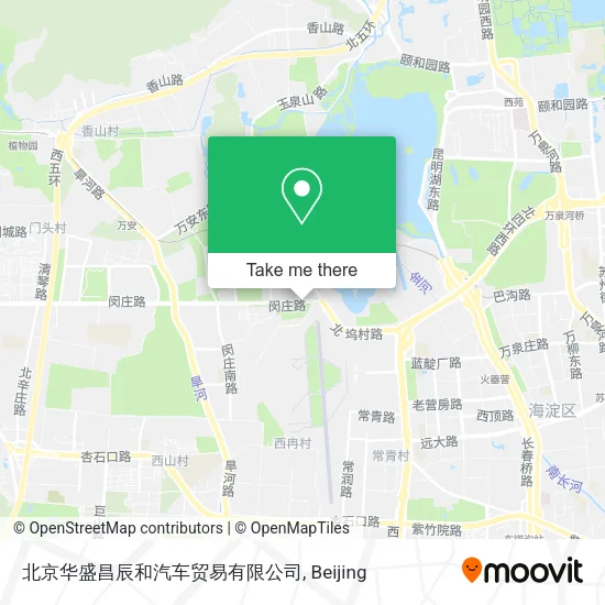 北京华盛昌辰和汽车贸易有限公司 map