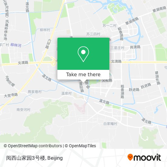 阅西山家园3号楼 map