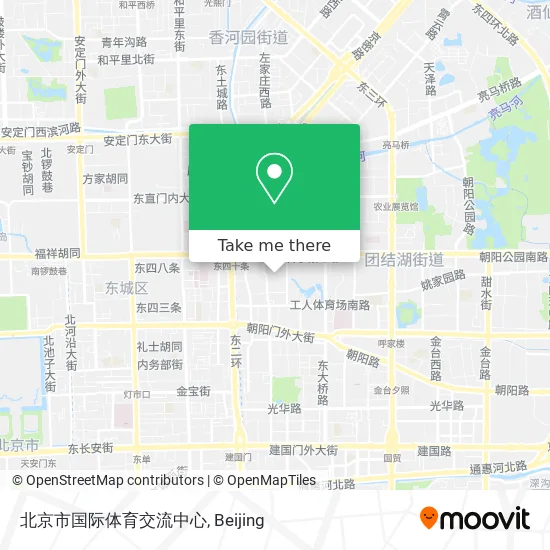 北京市国际体育交流中心 map