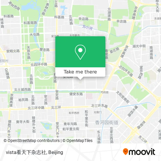 vista看天下杂志社 map