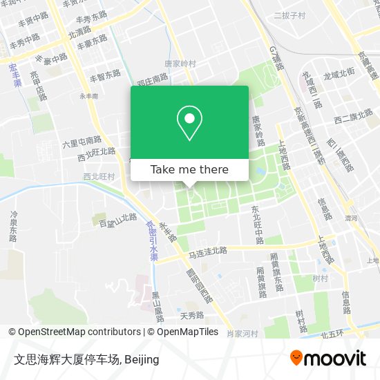 文思海辉大厦停车场 map