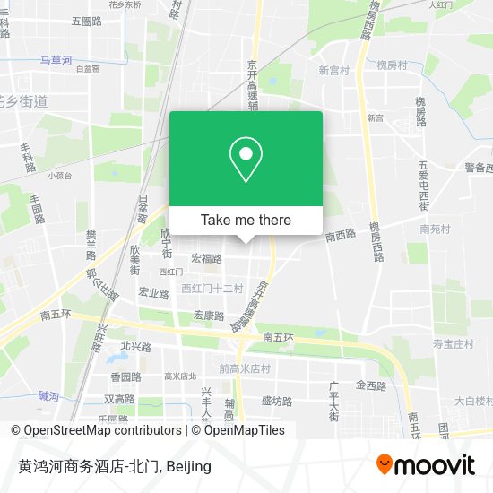 黄鸿河商务酒店-北门 map