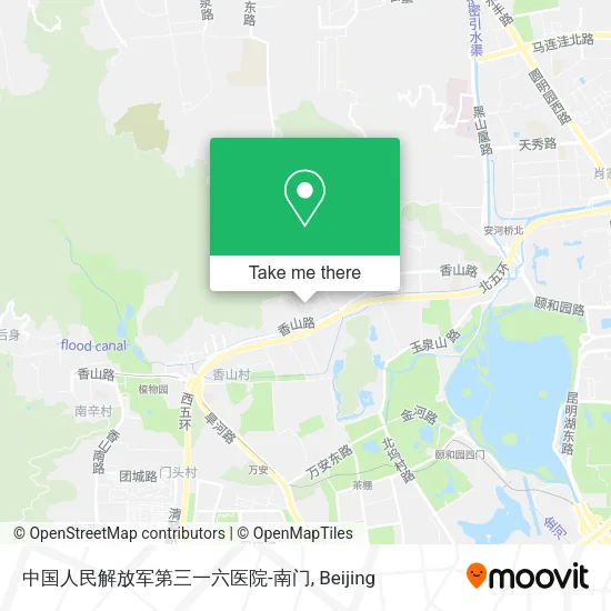 中国人民解放军第三一六医院-南门 map