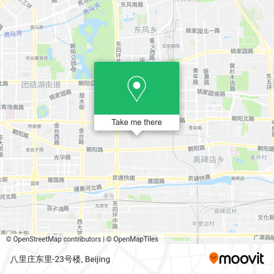 八里庄东里-23号楼 map