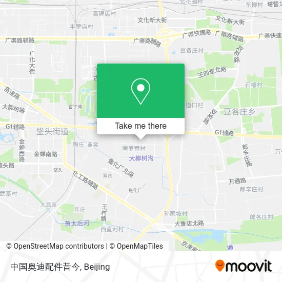 中国奥迪配件昔今 map