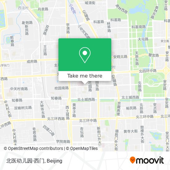 北医幼儿园-西门 map