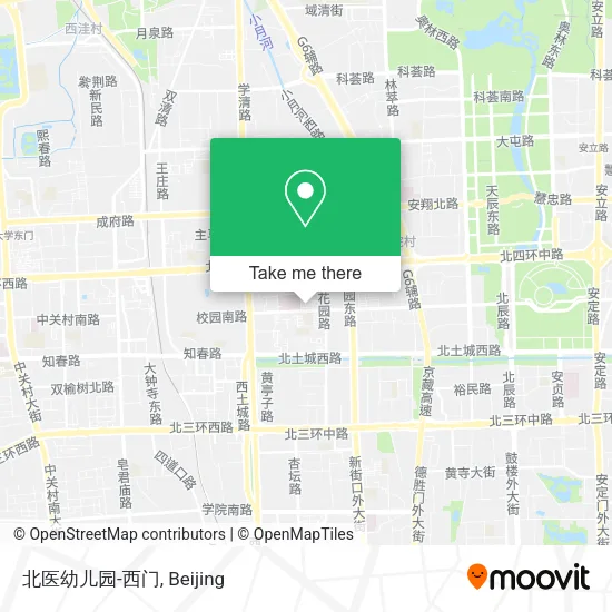 北医幼儿园-西门 map