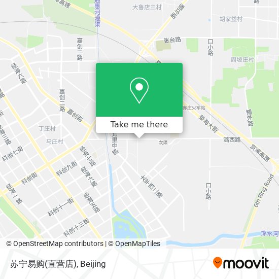 苏宁易购(直营店) map
