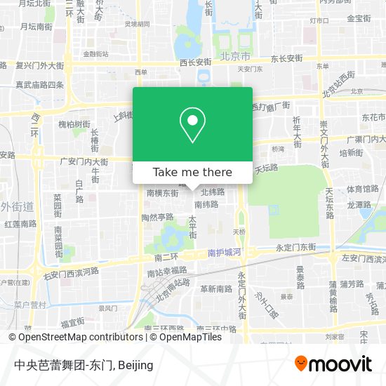 中央芭蕾舞团-东门 map